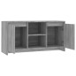 vidaXL Mueble de TV madera de ingeniería gris Sonoma 102x37,5x52,5 cm vidaXL Mueble de TV madera de ingeniería gris Sonoma 102x37,5x52,5 cm