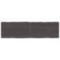 vidaXL Tablero mesa madera tratada borde vivo marrón 140x40x(2-6) cm vidaXL Tablero mesa madera tratada borde vivo marrón 140x40x(2-6) cm