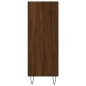 vidaXL Estantería madera de ingeniería roble marrón 69,5x32,5x90 cm vidaXL Estantería madera de ingeniería roble marrón 69,5x32,5x90 cm