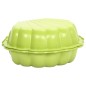 vidaXL Areneros 2 unidades de plástico verde 77x87x21 cm vidaXL Areneros 2 unidades de plástico verde 77x87x21 cm
