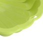 vidaXL Areneros 2 unidades de plástico verde 77x87x21 cm vidaXL Areneros 2 unidades de plástico verde 77x87x21 cm
