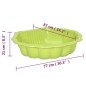 vidaXL Areneros 2 unidades de plástico verde 77x87x21 cm vidaXL Areneros 2 unidades de plástico verde 77x87x21 cm