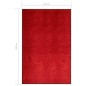 vidaXL Felpudo lavable rojo 120x180 cm vidaXL Felpudo lavable rojo 120x180 cm
