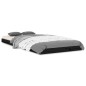 vidaXL Estructura de cama madera maciza de pino negro 90x200 cm vidaXL Estructura de cama madera maciza de pino negro 90x200 cm