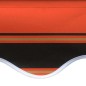 vidaXL Toldo de lona naranja y marrón 450x300 cm vidaXL Toldo de lona naranja y marrón 450x300 cm