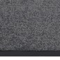 vidaXL Felpudo de rayas gris antracita 60x80 cm vidaXL Felpudo de rayas gris antracita 60x80 cm