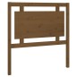 vidaXL Cabecero de cama madera maciza pino marrón miel 95,5x4x100 cm vidaXL Cabecero de cama madera maciza pino marrón miel 95,5x4x100 cm