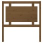 vidaXL Cabecero de cama madera maciza pino marrón miel 95,5x4x100 cm vidaXL Cabecero de cama madera maciza pino marrón miel 95,5x4x100 cm