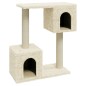 vidaXL Rascador para gatos con postes de sisal 60 cm crema vidaXL Rascador para gatos con postes de sisal 60 cm crema