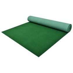 vidaXL Césped artificial con tacos verde 4x1 m