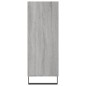 vidaXL Estantería madera de ingeniería gris Sonoma 69,5x32,5x90 cm