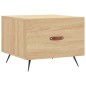 vidaXL Mesa de centro madera de ingeniería roble Sonoma 50x50x40 cm vidaXL Mesa de centro madera de ingeniería roble Sonoma 50x50x40 cm