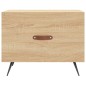 vidaXL Mesa de centro madera de ingeniería roble Sonoma 50x50x40 cm vidaXL Mesa de centro madera de ingeniería roble Sonoma 50x50x40 cm