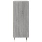 vidaXL Aparador de madera de ingeniería gris Sonoma 69,5x34x90 cm vidaXL Aparador de madera de ingeniería gris Sonoma 69,5x34x90 cm