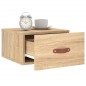 vidaXL Mesita de noche de pared color roble Sonoma 35x35x20 cm vidaXL Mesita de noche de pared color roble Sonoma 35x35x20 cm