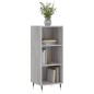 vidaXL Aparador de madera de ingeniería gris Sonoma 34,5x32,5x90 cm vidaXL Aparador de madera de ingeniería gris Sonoma 34,5x32,5x90 cm