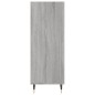 vidaXL Aparador de madera de ingeniería gris Sonoma 34,5x32,5x90 cm vidaXL Aparador de madera de ingeniería gris Sonoma 34,5x32,5x90 cm