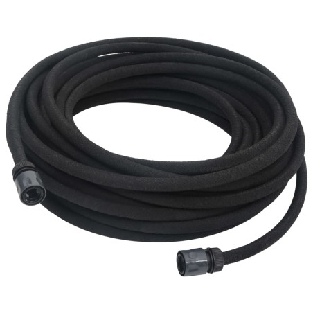 vidaXL Manguera porosa para jardín caucho negro 16 mm 10 m