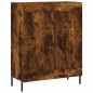 vidaXL Aparador de madera de ingeniería roble ahumado 69,5x34x90 cm vidaXL Aparador de madera de ingeniería roble ahumado 69,5x34x90 cm