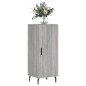 vidaXL Aparador madera de ingeniería gris Sonoma 34,5x34x90 cm vidaXL Aparador madera de ingeniería gris Sonoma 34,5x34x90 cm