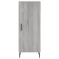 vidaXL Aparador madera de ingeniería gris Sonoma 34,5x34x90 cm vidaXL Aparador madera de ingeniería gris Sonoma 34,5x34x90 cm