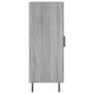 vidaXL Aparador madera de ingeniería gris Sonoma 34,5x34x90 cm vidaXL Aparador madera de ingeniería gris Sonoma 34,5x34x90 cm