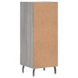 vidaXL Aparador madera de ingeniería gris Sonoma 34,5x34x90 cm vidaXL Aparador madera de ingeniería gris Sonoma 34,5x34x90 cm