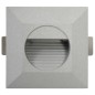 vidaXL Lámparas LED de pared de jardín 6 unidades cuadrada plateada 5W vidaXL Lámparas LED de pared de jardín 6 unidades cuadrada plateada 5W