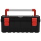 vidaXL Caja de herramientas negra y roja 65x28x31,5 cm vidaXL Caja de herramientas negra y roja 65x28x31,5 cm