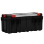 vidaXL Caja de herramientas negra y roja 65x28x31,5 cm vidaXL Caja de herramientas negra y roja 65x28x31,5 cm