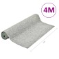 vidaXL Césped artificial con tacos gris 4x1 m vidaXL Césped artificial con tacos gris 4x1 m