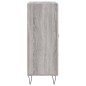 vidaXL Aparador de madera de ingeniería gris Sonoma 69,5x34x90 cm vidaXL Aparador de madera de ingeniería gris Sonoma 69,5x34x90 cm