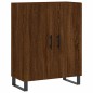 vidaXL Aparador de madera de ingeniería marrón roble 69,5x34x90 cm