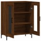 vidaXL Aparador de madera de ingeniería marrón roble 69,5x34x90 cm vidaXL Aparador de madera de ingeniería marrón roble 69,5x34x90 cm