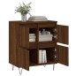 vidaXL Aparador madera contrachapada marrón roble 60x35x70 cm vidaXL Aparador madera contrachapada marrón roble 60x35x70 cm