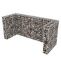 vidaXL Gaviones para ocultar triple contenedor 250x100x120 cm vidaXL Gaviones para ocultar triple contenedor 250x100x120 cm