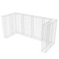 vidaXL Gaviones para ocultar triple contenedor 250x100x120 cm vidaXL Gaviones para ocultar triple contenedor 250x100x120 cm