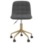 vidaXL Sillas de comedor giratorias 6 unidades terciopelo gris oscuro vidaXL Sillas de comedor giratorias 6 unidades terciopelo gris oscuro
