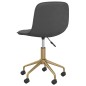 vidaXL Sillas de comedor giratorias 6 unidades terciopelo gris oscuro vidaXL Sillas de comedor giratorias 6 unidades terciopelo gris oscuro