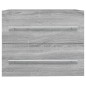 vidaXL Mueble de lavabo madera contrachapada gris Sonoma 60x38,5x48 cm vidaXL Mueble de lavabo madera contrachapada gris Sonoma 60x38,5x48 cm