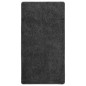 vidaXL Alfombra peluda antideslizante gris oscuro 80x150 cm vidaXL Alfombra peluda antideslizante gris oscuro 80x150 cm
