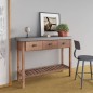 vidaXL Mesa consola de madera maciza de abeto 110x35x80 cm vidaXL Mesa consola de madera maciza de abeto 110x35x80 cm