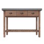 vidaXL Mesa consola de madera maciza de abeto 110x35x80 cm vidaXL Mesa consola de madera maciza de abeto 110x35x80 cm
