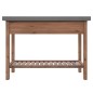vidaXL Mesa consola de madera maciza de abeto 110x35x80 cm vidaXL Mesa consola de madera maciza de abeto 110x35x80 cm