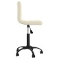 vidaXL Sillas de comedor giratorias 2 uds terciopelo crema vidaXL Sillas de comedor giratorias 2 uds terciopelo crema