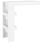 vidaXL Mesa de bar de pared madera contrachapada blanco 102x45x103,5cm vidaXL Mesa de bar de pared madera contrachapada blanco 102x45x103,5cm