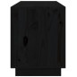 vidaXL Mueble de TV madera maciza de pino negro 176x37x47,5 cm vidaXL Mueble de TV madera maciza de pino negro 176x37x47,5 cm
