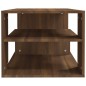 vidaXL Mesa de centro madera contrachapada roble marrón 100x50x40 cm vidaXL Mesa de centro madera contrachapada roble marrón 100x50x40 cm
