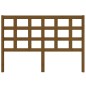 vidaXL Cabecero de cama madera maciza pino marrón miel 145,5x4x100 cm vidaXL Cabecero de cama madera maciza pino marrón miel 145,5x4x100 cm