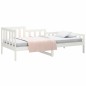 vidaXL Sofá cama madera maciza de pino blanco 90x190 cm vidaXL Sofá cama madera maciza de pino blanco 90x190 cm